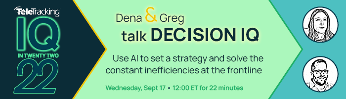 Dena and greg talk decision i q. Use AI to set a strategy and solve the constant inefficiencies at the front line.